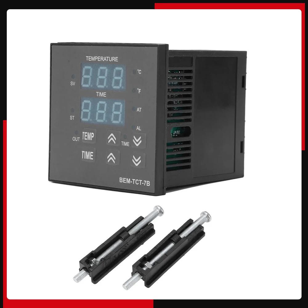 100~240V Thermostat Integrated Digital Tool Display BERM Temperature Controller Heat Press Machine Tools