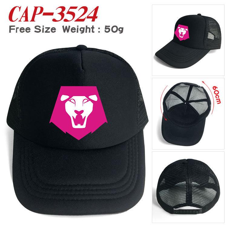 Kids Boys Girls Cartoon Anime Demon Hunters Derpy Printed Casual Hats Peaked Baseball Caps
