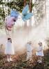 Butterfly Foil Balloon Blue Birthday One Year Old Spring Party Meadow 69X69Cm