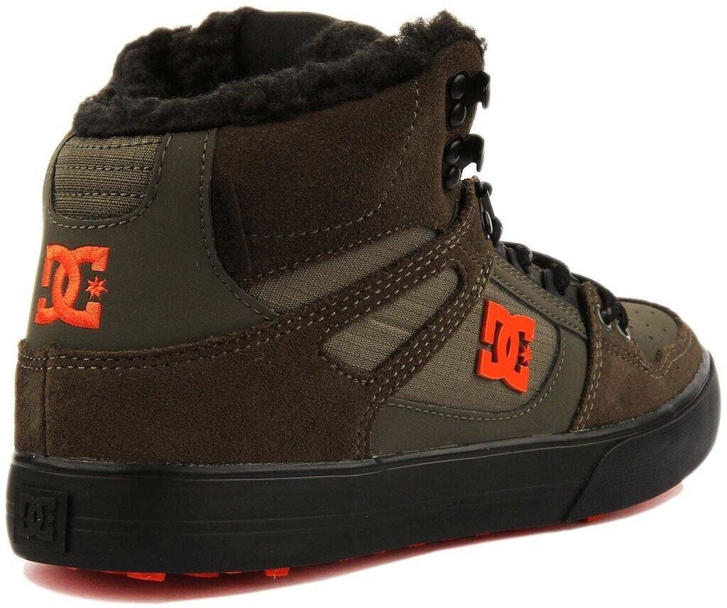 Sneakers DC Shoes Pure High Top Wc Wnt Dusty Olive/orange