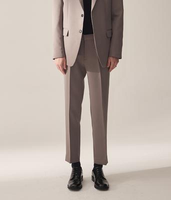 HYOJI Four Seasons Essential Suit Slacks (Light Khaki)