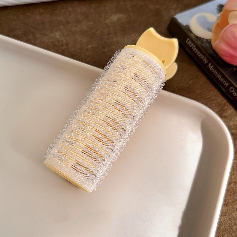 2Pc Bang Curling Iron Lazy Hair Roller Fluffy Styling Clips Air Overnight Curling Heatless Curler DIY Hair Styling Accessories