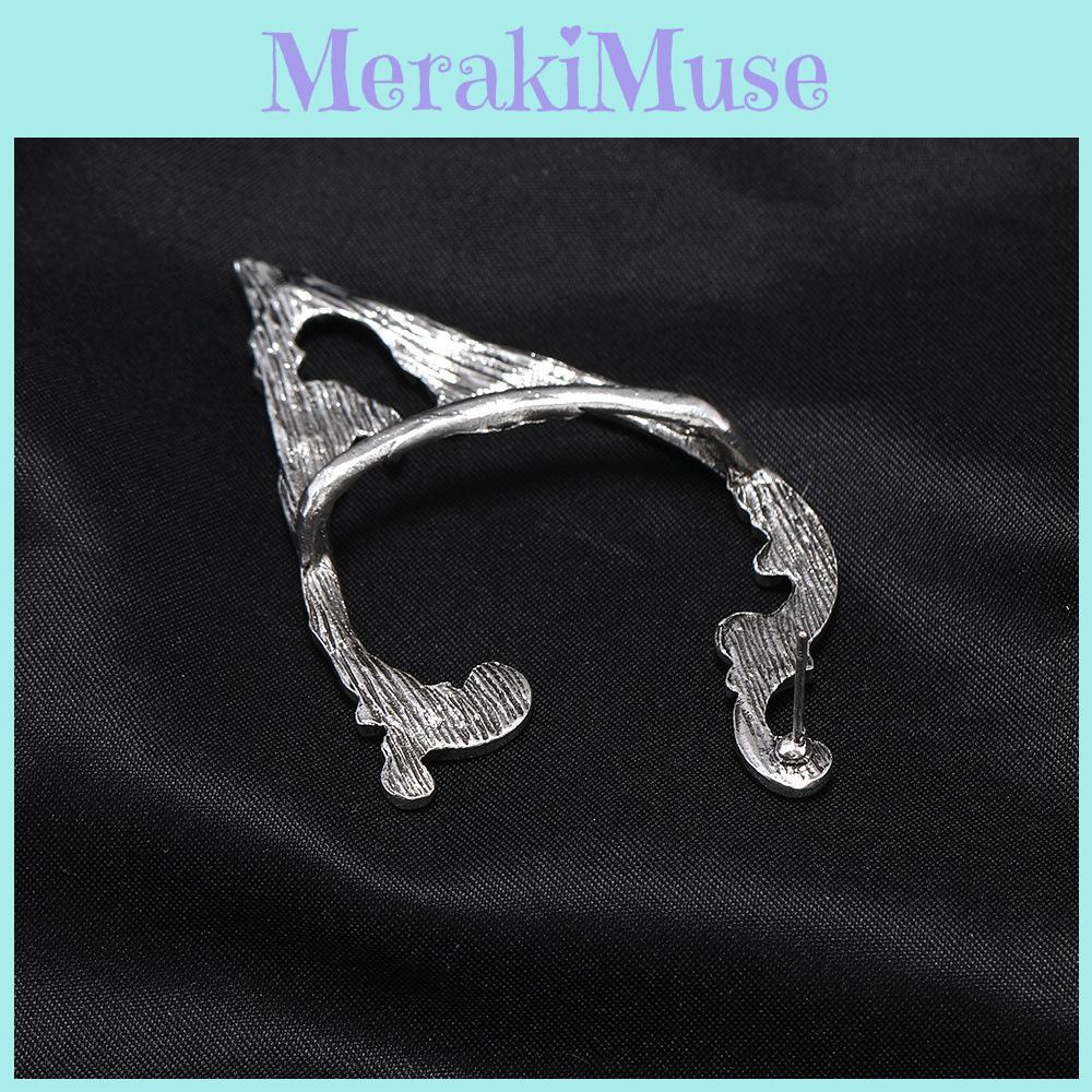 Cuff Gothic Elf Ear Hooks For Women With Alloy Material Trendy Accessories Ear