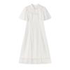 New Chinese Style Lace Panel Qipao Dress