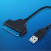 Quickly access a SATA 2.5" SSD or HDD through the USB-A port on a laptop with this SATA to USB cable