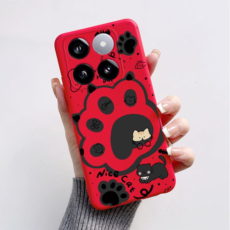 For Xiaomi 14T Pro Case Cute Astronaut Butterfly Cover Silicone Soft Phone Case For Xiaomi Mi 14T Pro Mi14T Fundas 6.67'' Bumper