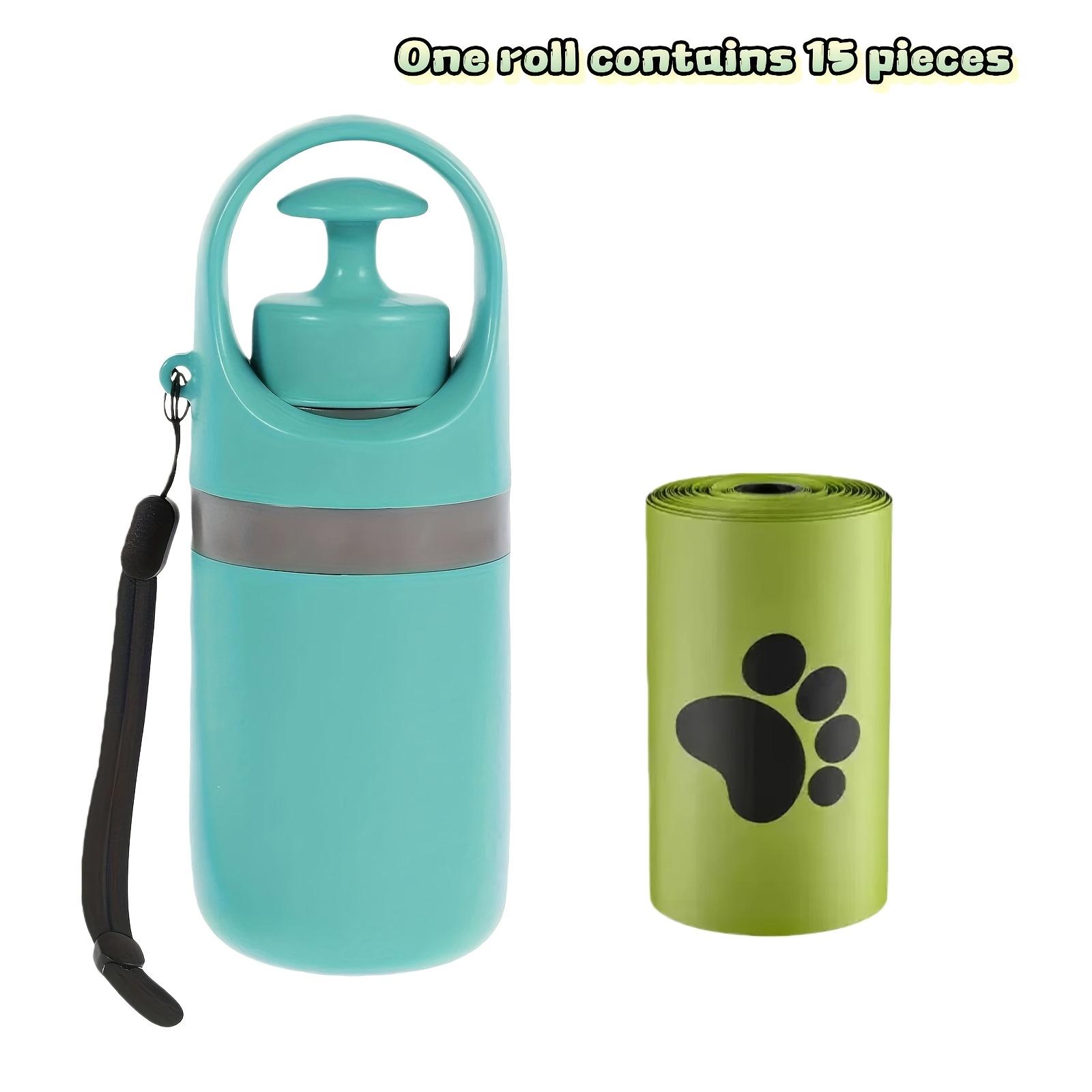Portable Dog Pooper Scooper Outdoor Pet Waste Pick-up Cleaner Built-in Garbage Bag Handheld Pet Poop Grabber No Touch Design