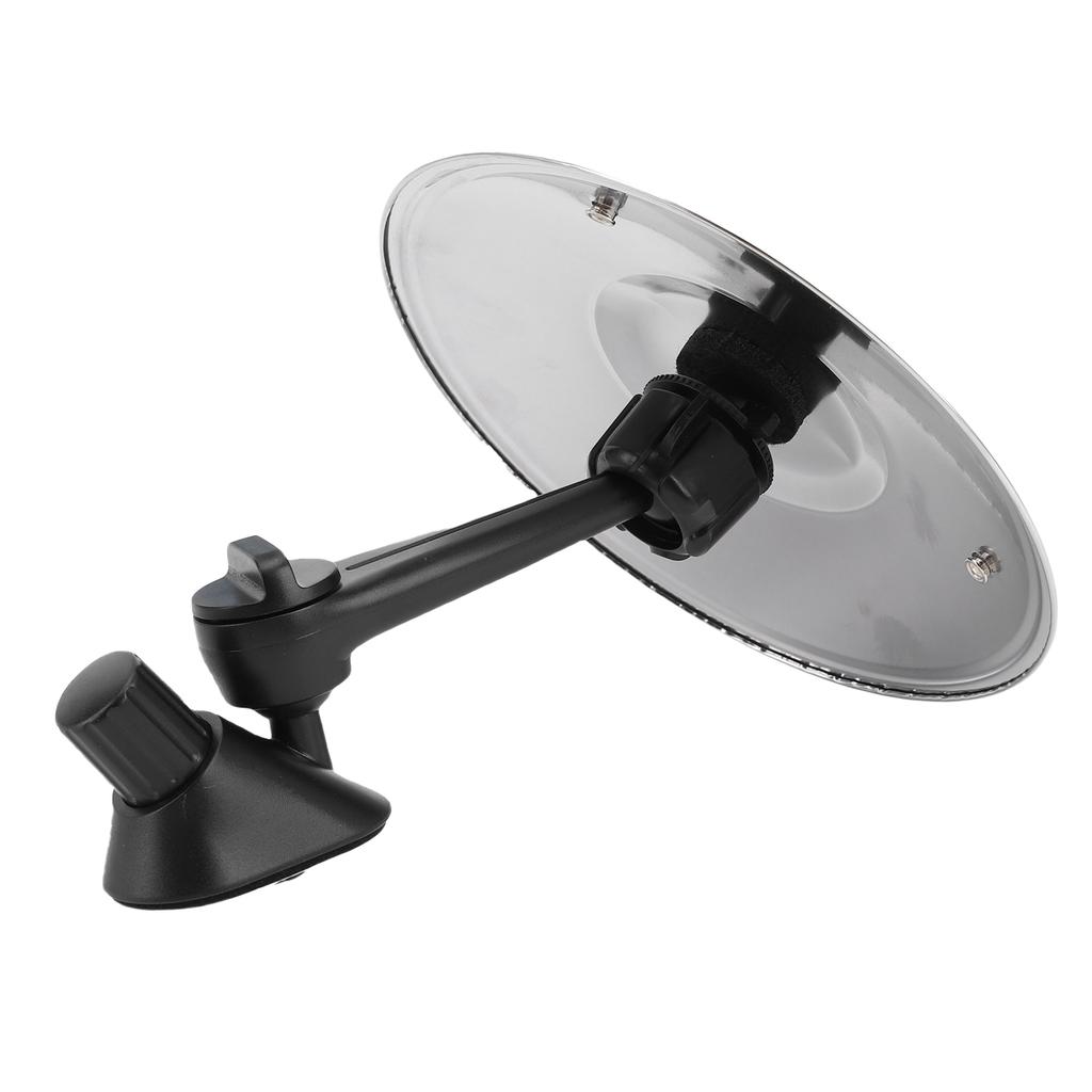 Car Crash Cymbal Alloy Car Cymbal Air Vent Mini Drum Crash Cymbal for Drummer Music Lovers Gift Silver