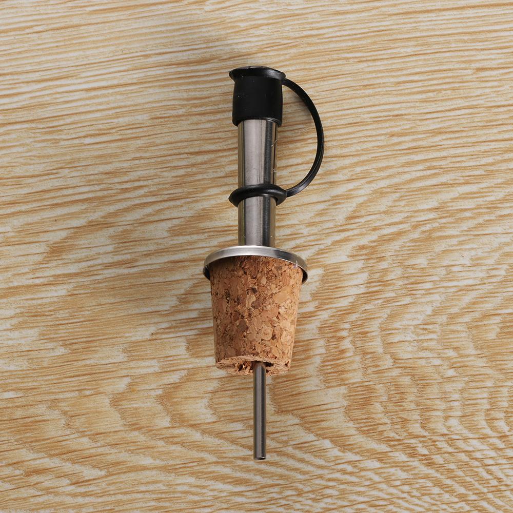 1 Stück Edelstahl-Stöpsel für Flaschen Wein Olivenöl Ausgießer Spender Ausgießertülle Flaschenausgießer Stöpsel für Flaschen Bar Zubehör