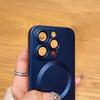 Stylish Plating Metal Paint Magnetic Phone Case for IPhone 17 16 15 14 13 Pro Max Soft TPU Cover, for MagSafe Wireless Charging