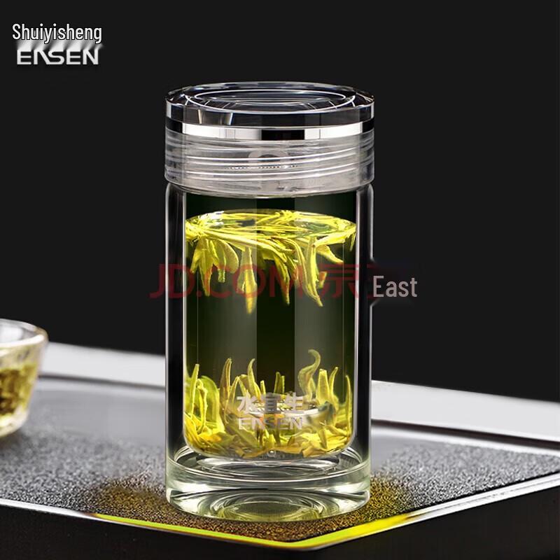 Shui Yi Sheng 260ML Double-Wall Borosilicate Glass Tea Cup