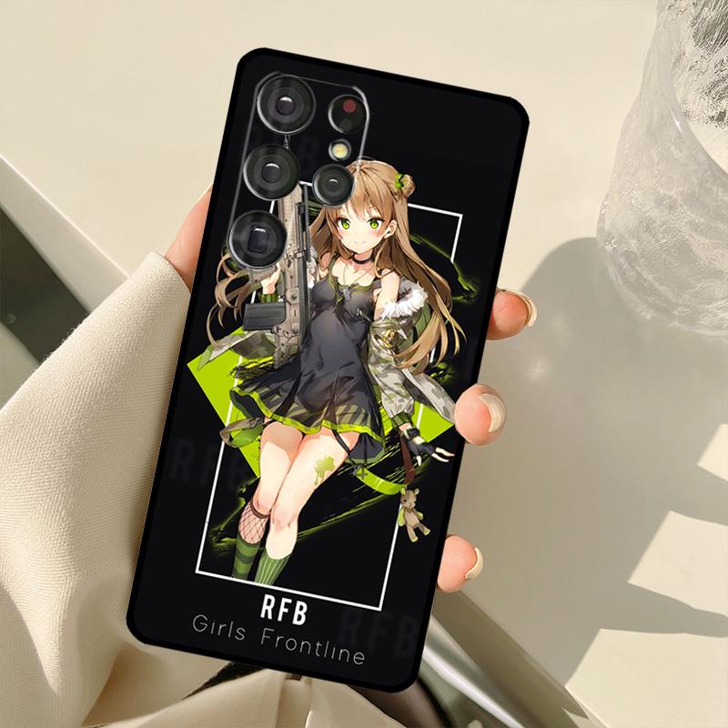 Girls Frontline Case For Samsung Galaxy S23 Ultra S21 S22 S24 S25 Ultra S9 S10 Plus S24 FE S20 FE Back Cover