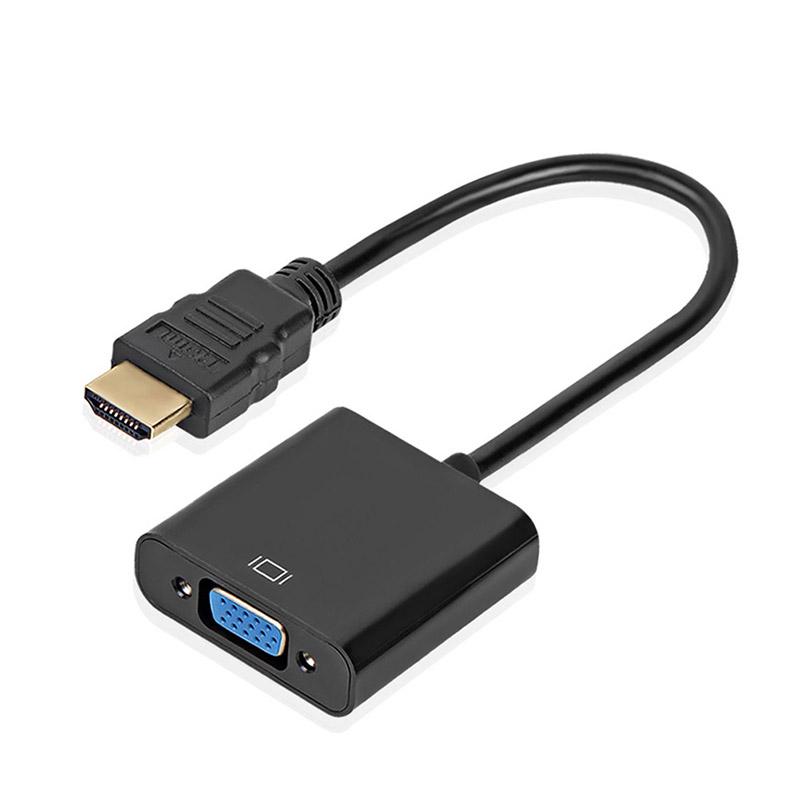 

HDMI для VGA Адаптер мужской для женщин Конвертер Адаптер 1080P для ПК ноутбук планшета