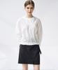 Aim Swing Shirred Windbreaker (White)
