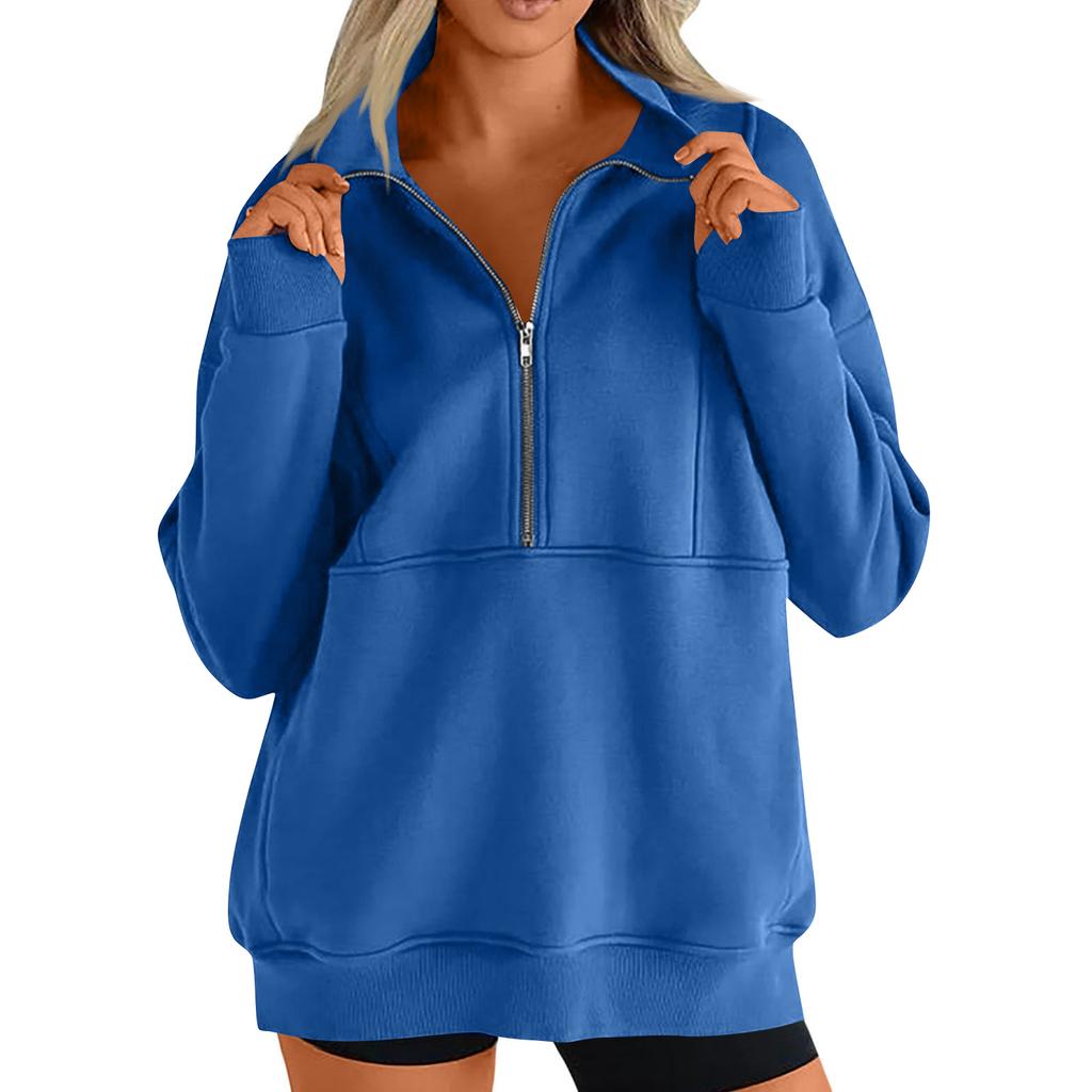 Womens Casual Long Sleeve Drawstring Sweatshirt Pullover Tops Loose Oversized Clothes