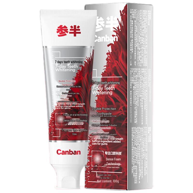 

Sanban Double Care Whitening & Fresh Breath Toothpaste