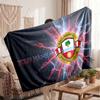 Southampton FC Personalisierte Fleecedecke Mit Fußballlogo, Individueller Name Text Weich Warm Heimdecke