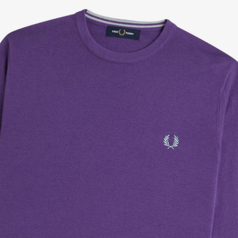 Fred Perry [baseline] Classic Crewneck Merino Wool Knit   Emersis Afpm2439601 X17