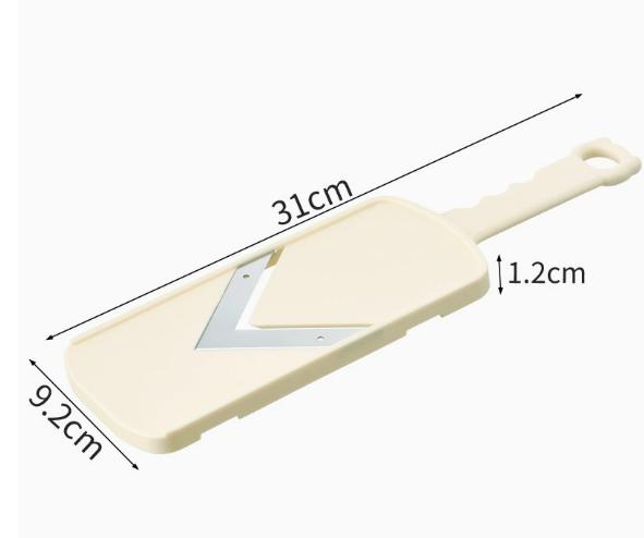 

Multifunctional Vegetable Slicer Cutter Kitchen Tool with Sharp Stainless Steel Blade for Shredding and Slicing Various Vegetables and Fruits One Size