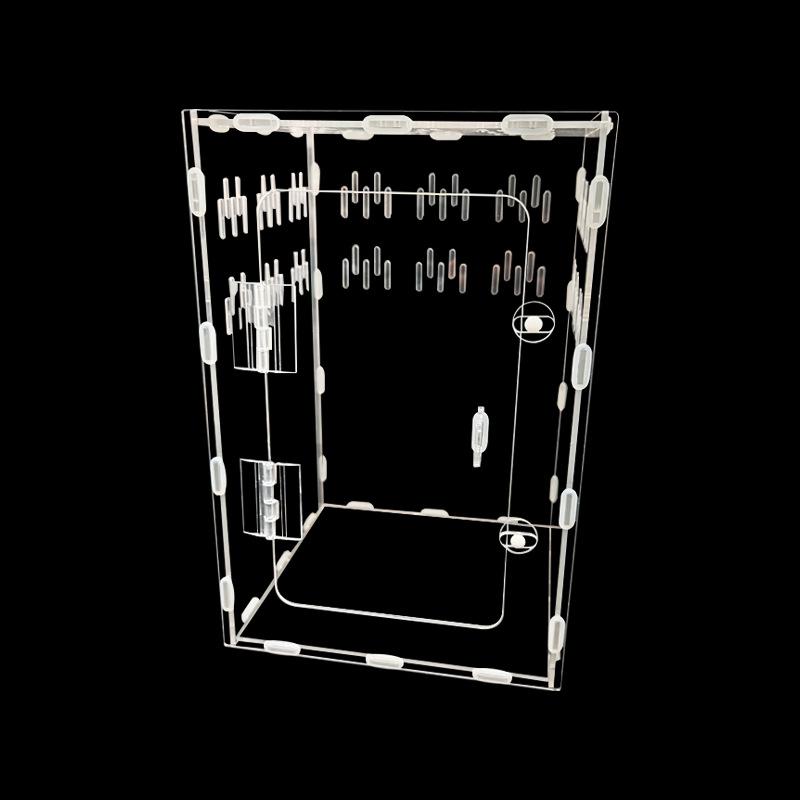 Springspinnen Acryl Vitrinen Reptilien Terrarium Käfig Box Acryl Spinnen Gehege für Vogelspinne