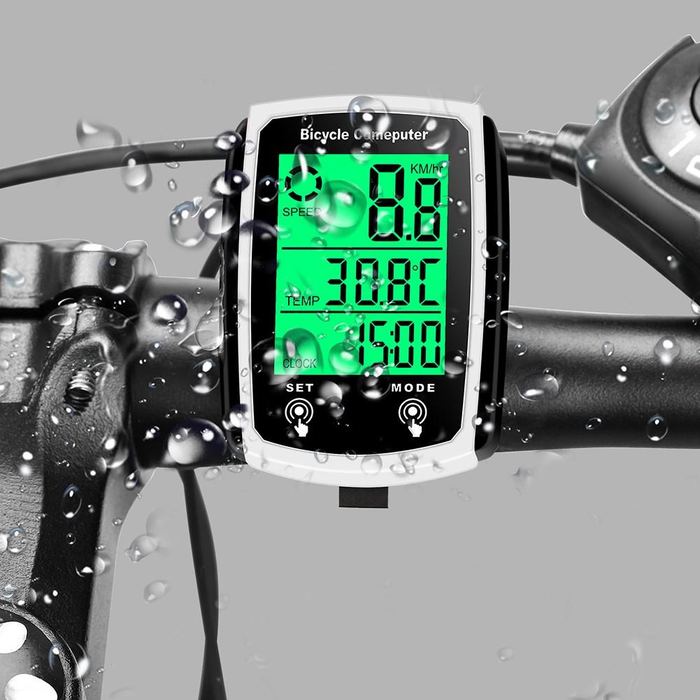 Bicycle Computer Set Tool Waterproof Wired Speedometer