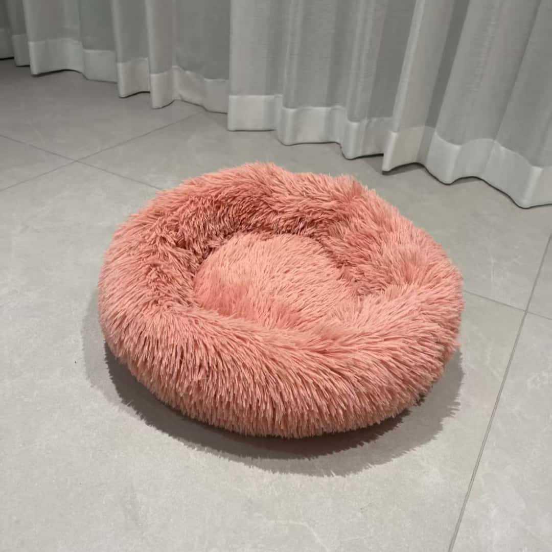 Cross-Border Winter Warm Pet Nest: Cozy Sleeping Bag for Cats, Hedgehogs, and Rabbits Pink