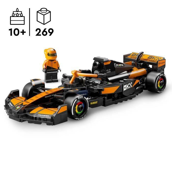 LEGO Speed Champions 77251 Voiture F1 McLaren Team MCL38 - Jeu de construction dès 10 ans