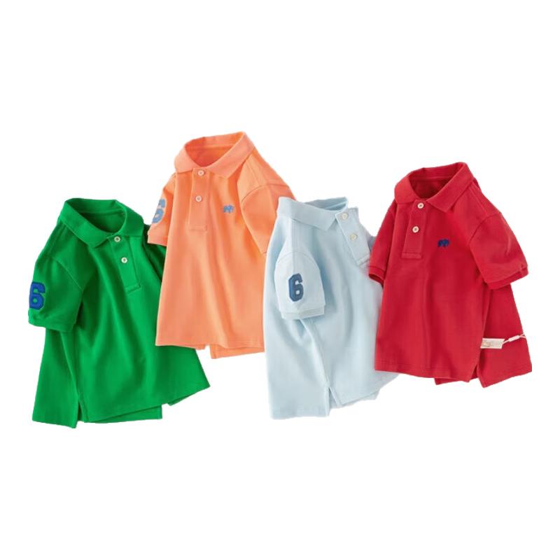 Мальчишеская футболка-поло с коротким рукавом