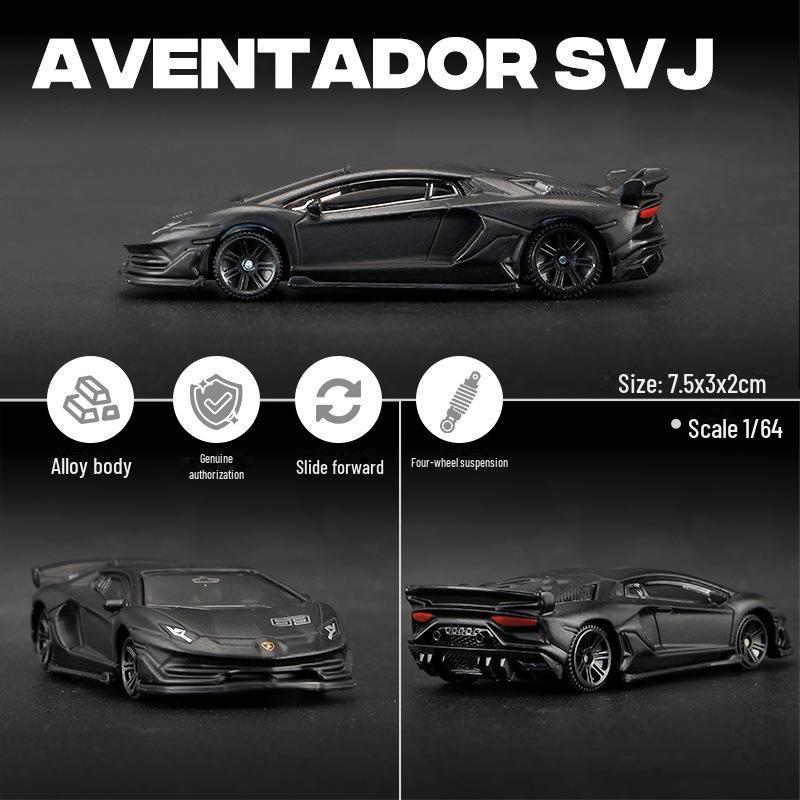 Přeshraniční 1:64 Lamborghini Toyota Slitinový Miniaturní Model Auta Hračka pro Kluky
