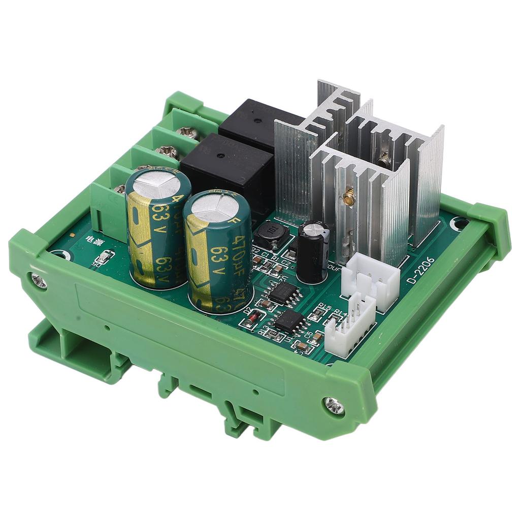High Power Motor Driver Governor Module PWM DC Motor Speed Controller DIN Rail Mount DC12?55V