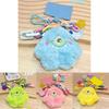 Cute Plush Monster Keychain With Car Keyring And Phone Link For Gift And Accessories