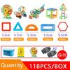 Large Educational Magnetic Tiles - Children's Development Toy for Creative Building and Thinking