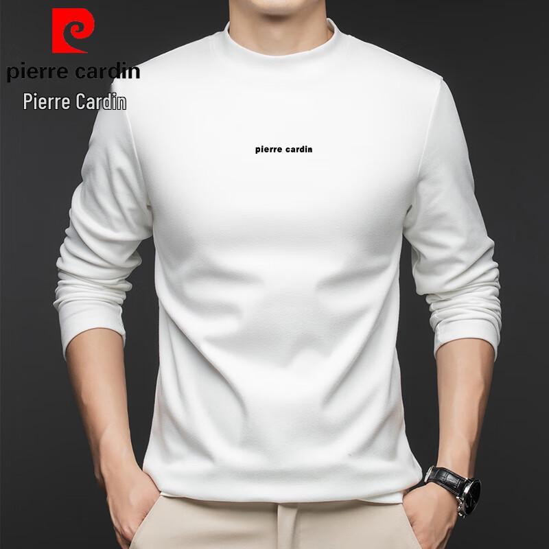 Pierre Cardin Men's Half-High Collar Thermal Long-Sleeve T-Shirt
