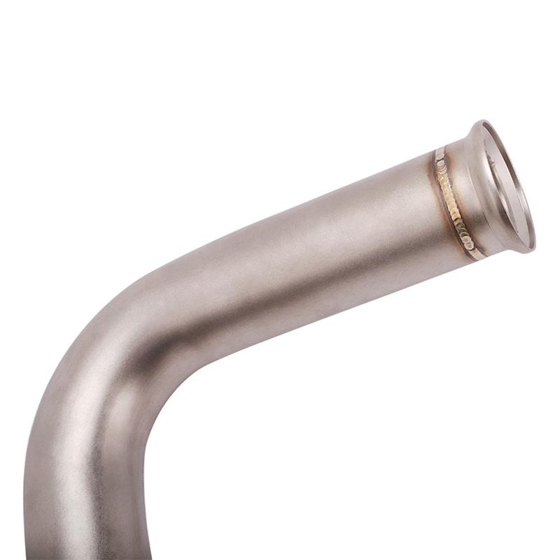 Per KTM DUKE 390 250 200 125 RC390 RC250 2017 2018 2019 2020 Moto 51MM Tubo di collegamento intermedio di scarico Fuga Moto Modifica Silenziatore