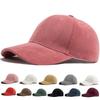 Wildleder Frauen Baseball Caps Herbst Winter Solide Mode Männer Hip Hop Cap Outdoor Casual Reise Sonnenblende Hut Mehrfarbig Unisex