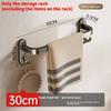 Bathroom Towel Rack Wall Mount Space Aluminum Multilayer Storage For Shower Kitchen Home