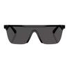 Burberry 4480D Brand Logo Irregular Shape Sunglasses Unisex sunglasses Black 0BE4480D-3001