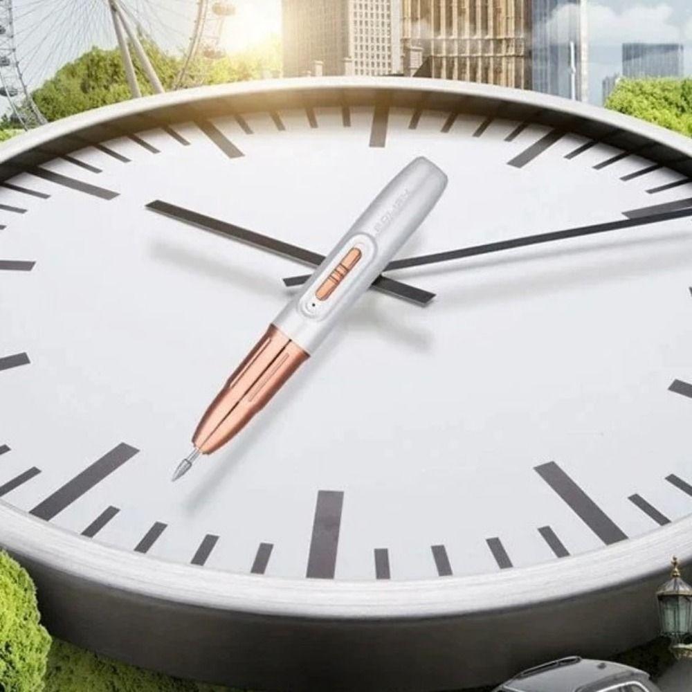 Low Noise Electric Nail Drill Machine Rechargeable Wireless Nail Dryer Nail Sanding File  Home Use