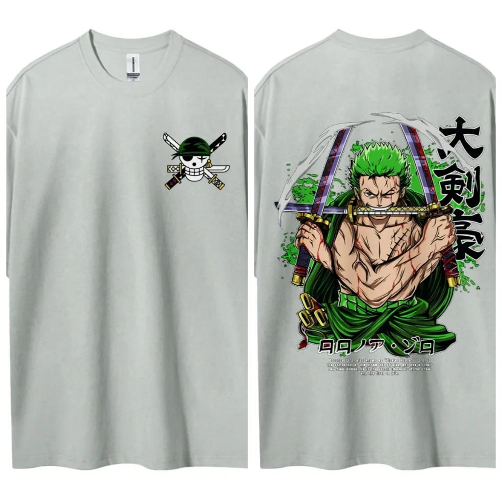 ONE PIECE T-shirt Heren Puur Katoen Casual Ronde Hals T-shirt Korte Mouw Kleding Zomer Sport Casual Top met Korte Mouwen