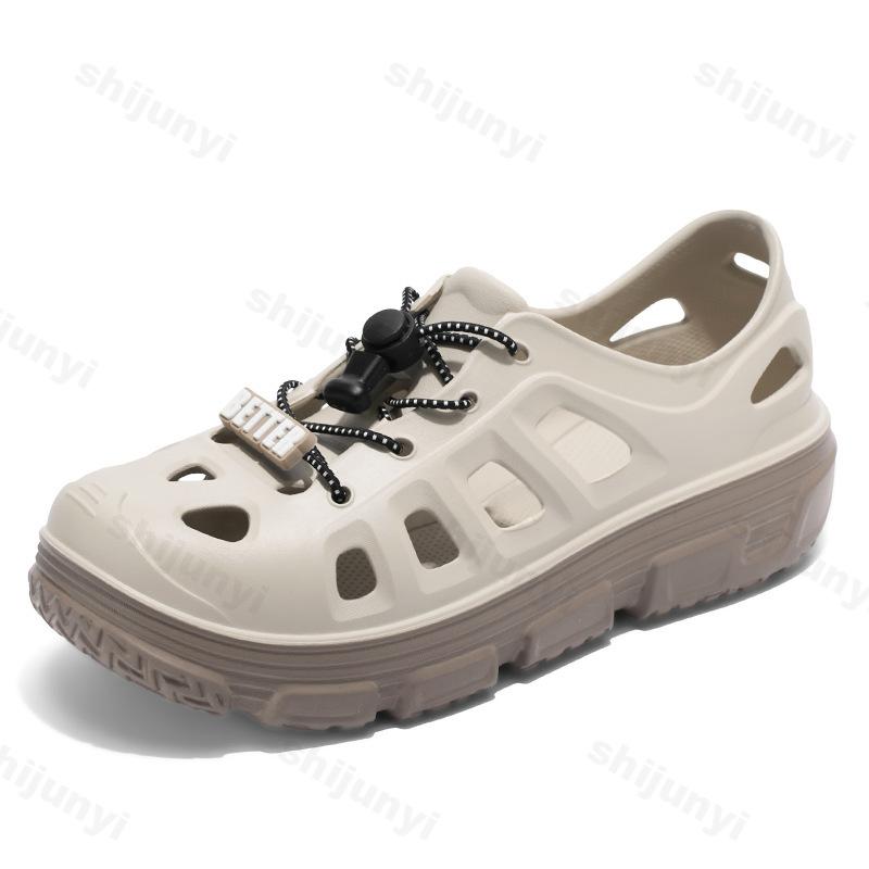 Módní duté ležérní boty pánské 2025 léto nové silná podrážka sportovní módní trend sandály venkovní pláž prodyšné tenisky cool tenisky