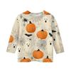 Print Tops For Youth Girls 5-16 Years Round Neck 3/4 Sleeves T-Shirts Trendy Tops Outfit Tees