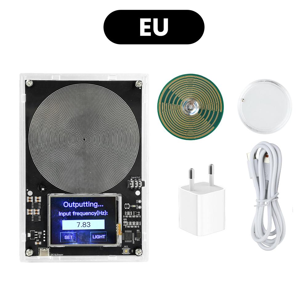 DC 5V Schumann Wave Generator Signal Processing Module 0.01-99999Hz Adjustable Frequency With Touch Screen And Shell Type C