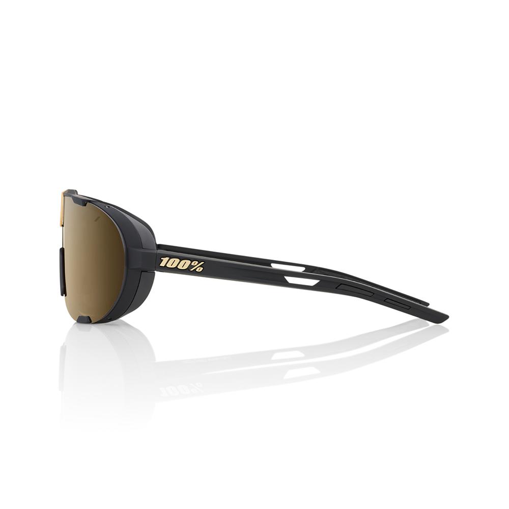 Baegpeosenteu Westcraft, Soft Tect Black - Soft Gold Mirror Lens
