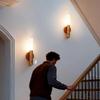 Creative Intelligent Auto PIR Motion Sensor LED Rechargeable Magnetic Night Light Wall Light Dormitory Lamp Kitchen Cabinet Light Lamp Gift