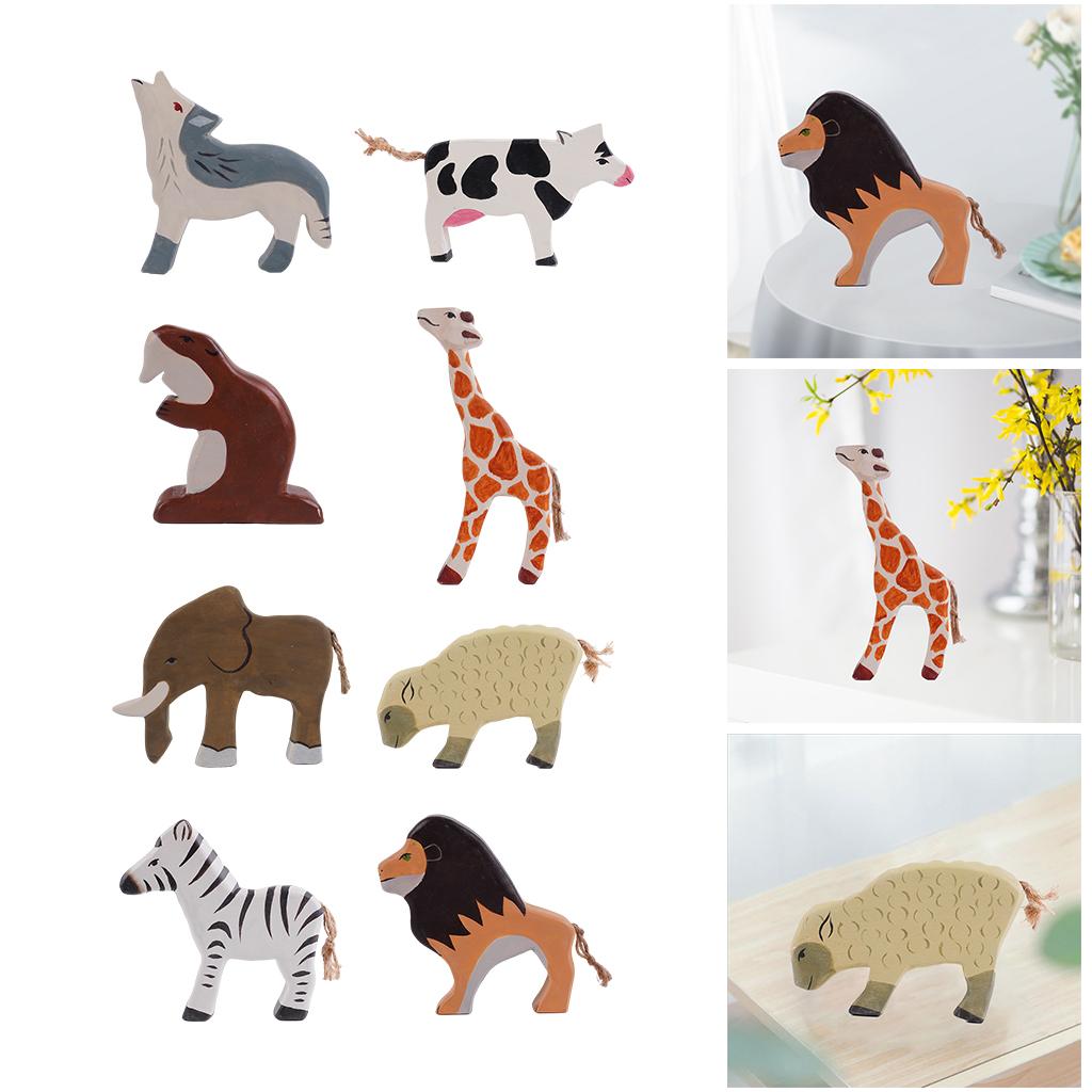 Animal Learning Toys Figurines Figures Model Educational Toys Collection Animal Playset Gift Children Toddlers Home Decoration