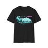 C4 ZR-1 T-Shirt – Retro Miami Vice Style Neon Graphic Sports Car Tee