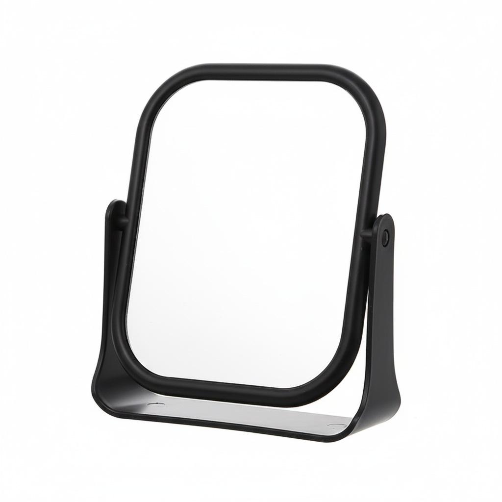 Acrylic Desktop Vanity Mirror for Bedroom or Dorm - Clear Tabletop Makeup Mirror