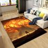 3D WOW, World of Warcraft Spielbereich-Teppich, groß, Teppich für Wohnzimmer, Schlafzimmer, Sofa, Fußmatte, Dekoration, rutschfeste Bodenmatte für Kinder