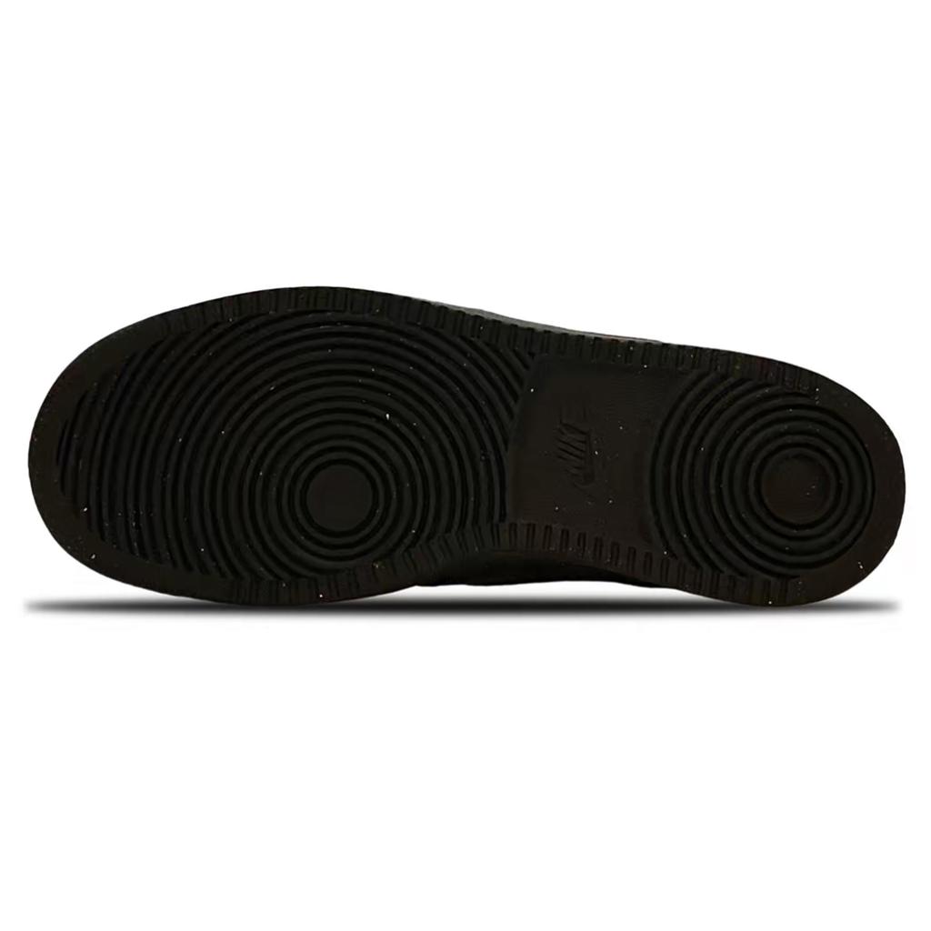 Nike Court Vision Cloudy Mist Abrasion Resistant Low top Skateboard Shoes Unisex Black White DH2987-002(Team92-)