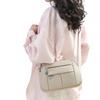 Women's Multi-Compartment Nylon Crossbody Bag Large Capacity Shoulder Bag